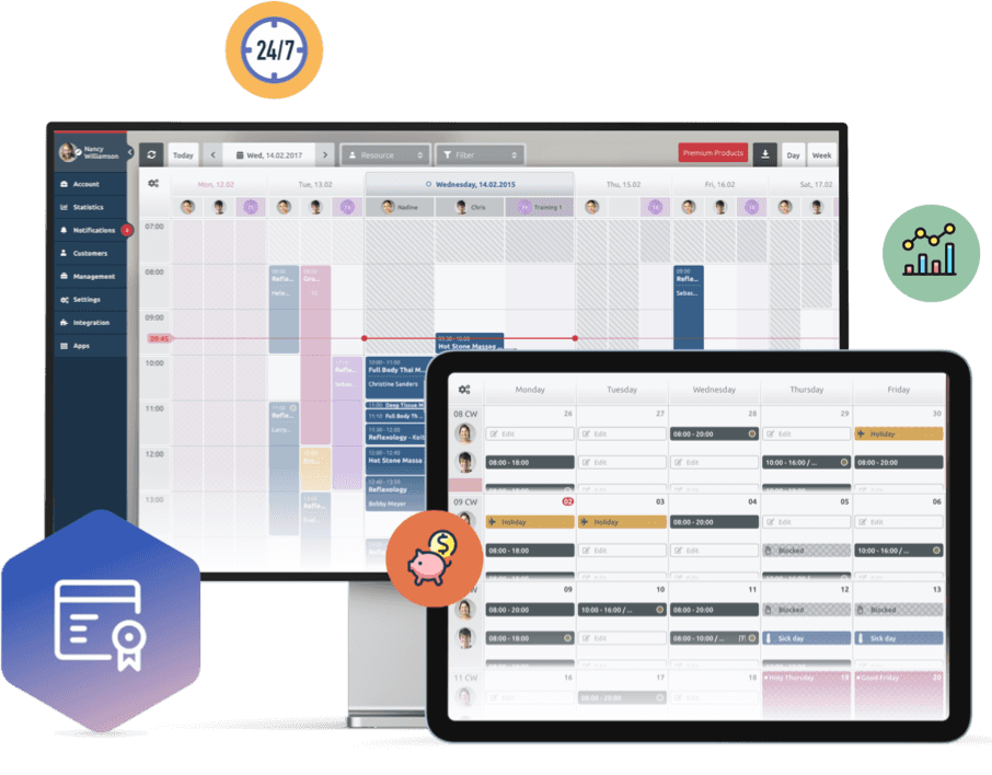 overview timify product add-ons