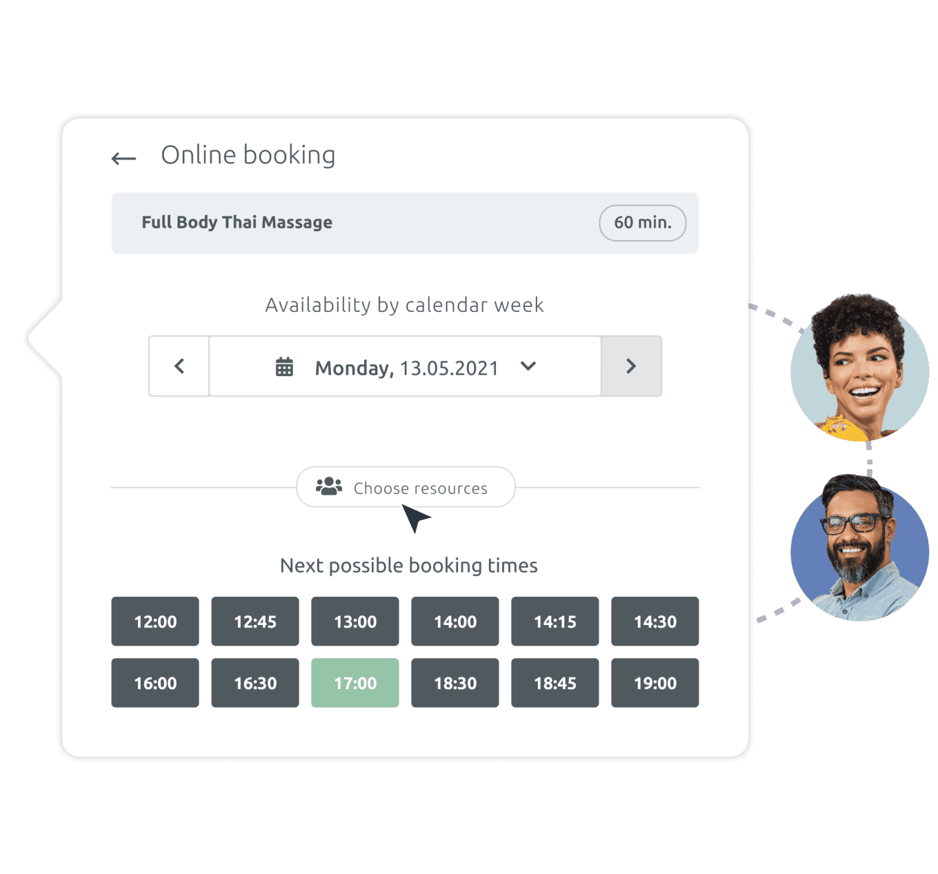 a timify booking widget