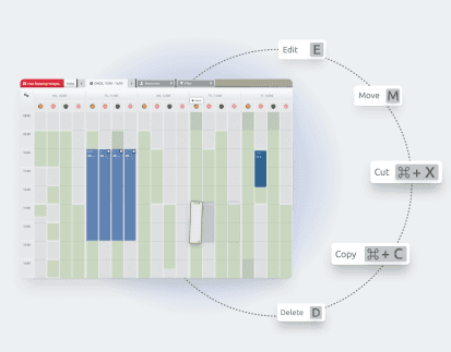 Drag and Drop Image with the short cuts floating around