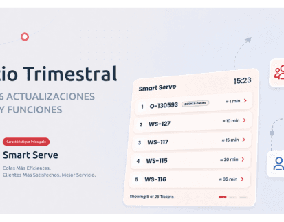 Quarterly Boost with TIMIFY logo and smart serve display next to it