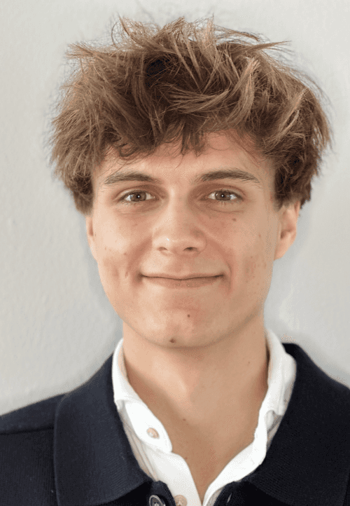 Kimon Gerhard in a suit with white shirt