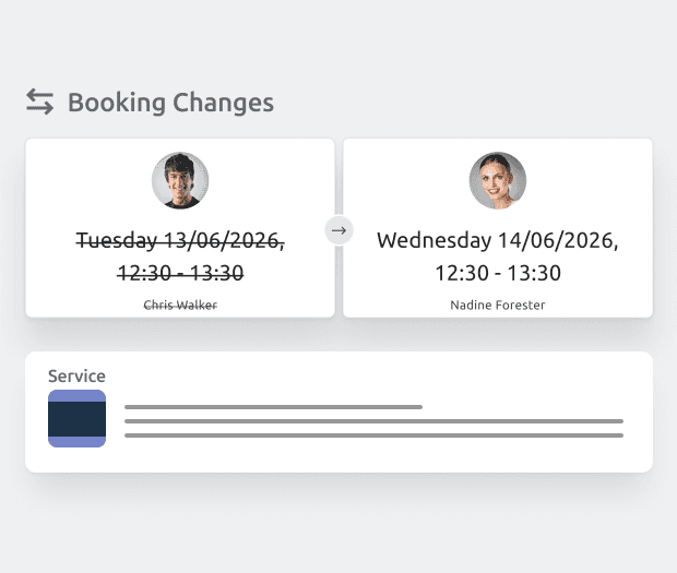 timify flexible booking flow