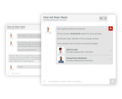 Interne chatservice, gesynchroniseerd met je agenda
