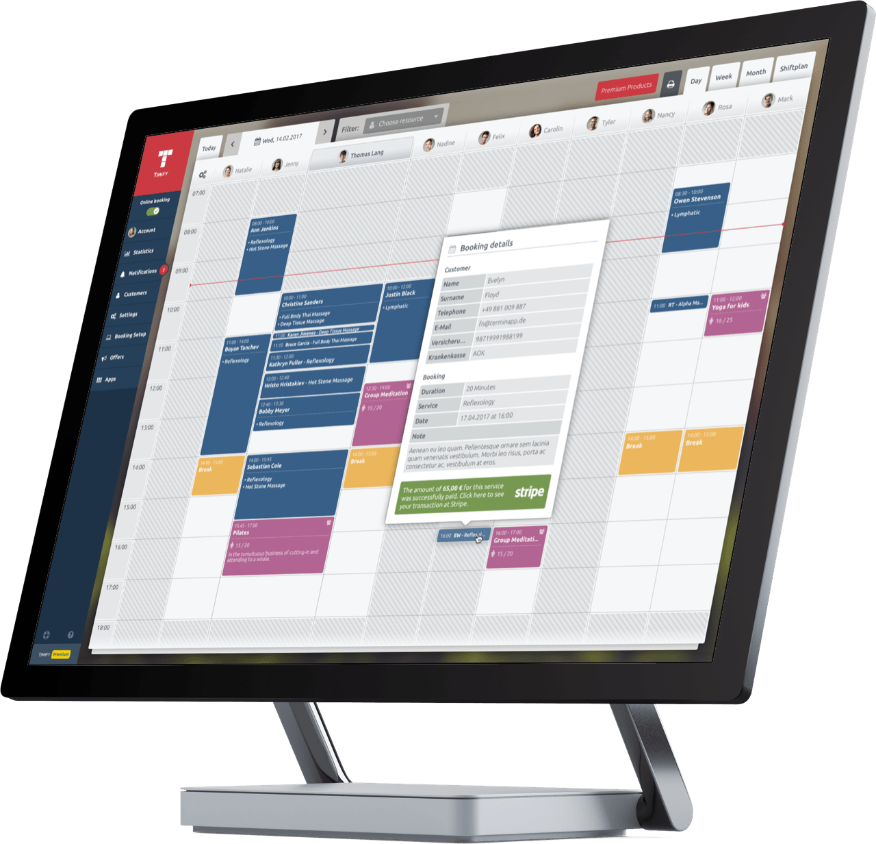appointment scheduling for medical industry