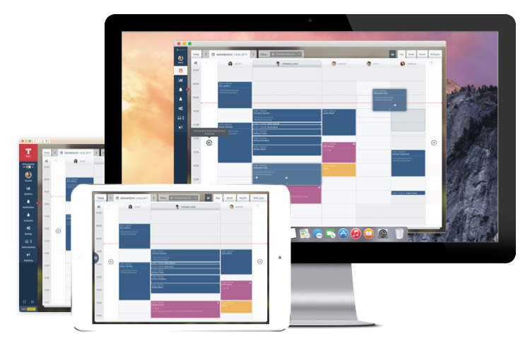 appli bureau rdv