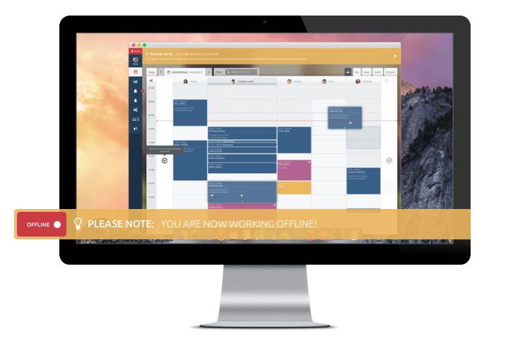 Offline-Scheduling-App