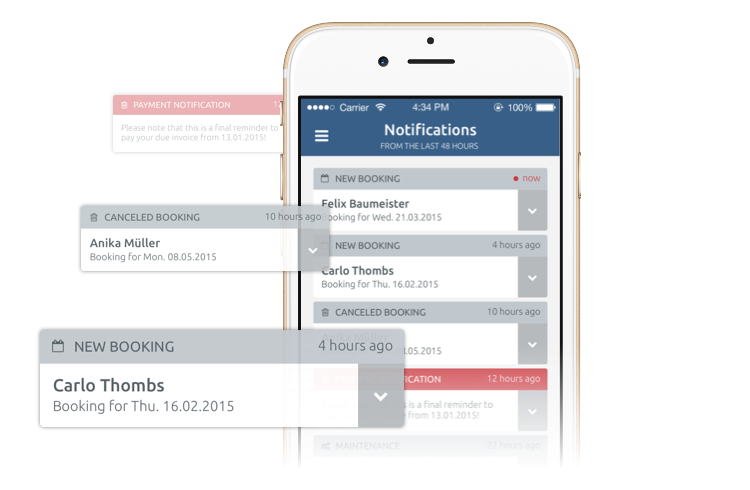 mobile app for appointment management features timify ireland