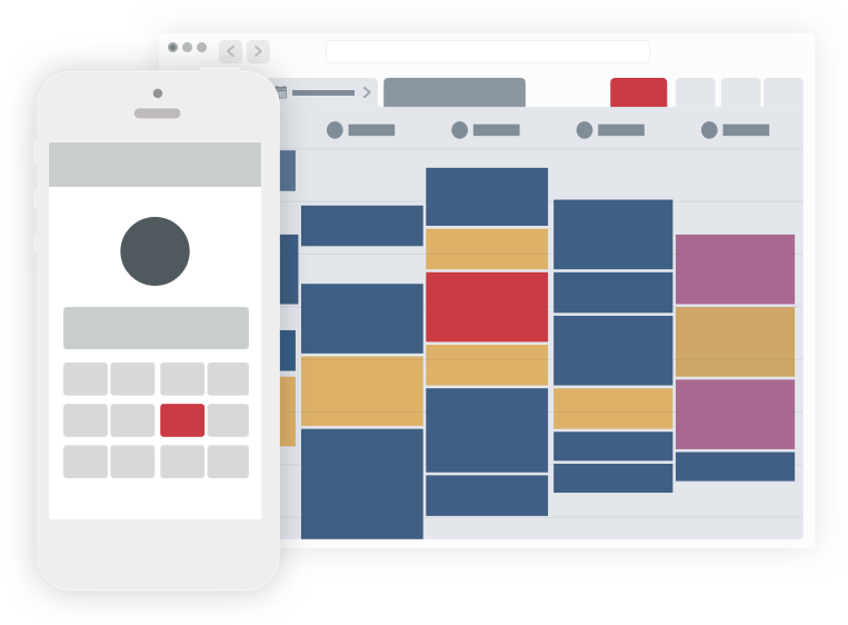 Online booking and class management for schools
