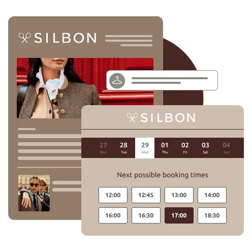 silbon booking widget